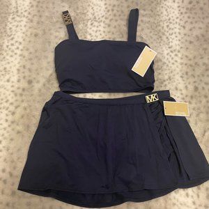 Michael Kors Swim Top and Swim Skirt